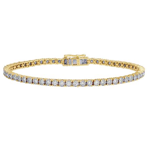 tennis bracelet real diamonds